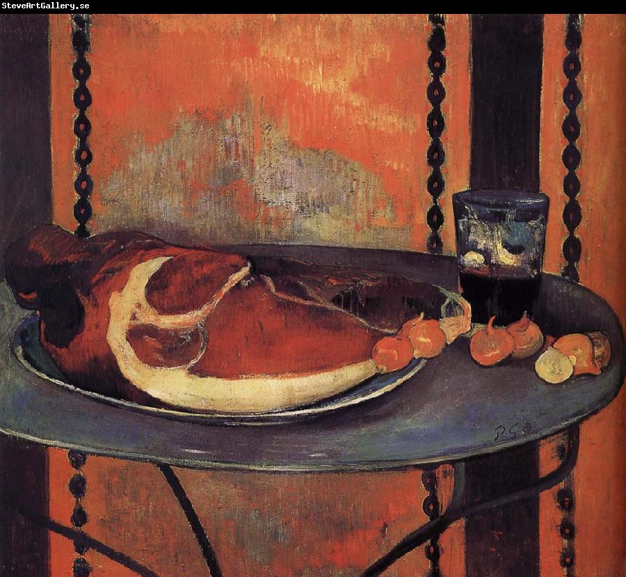 Paul Gauguin There is still life ham